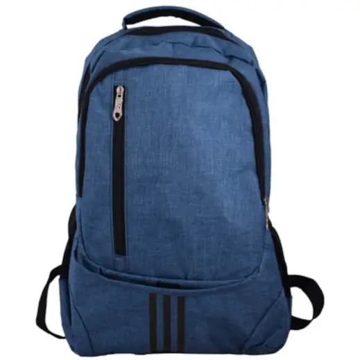 Racing Backpack Navy-Black Front
